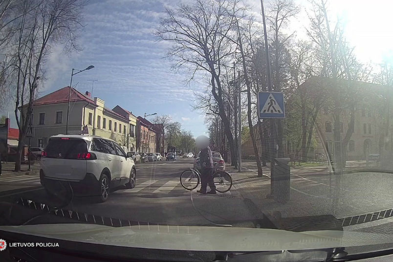 pėstieji, policija, pažeidimai