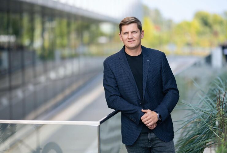 „Naresta“ statybos direktorius Klaudijus Šimonis.